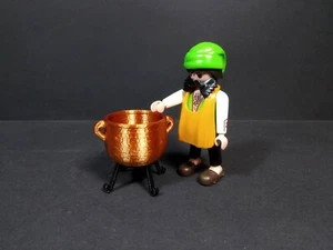 Lote olla de cobre + soporte pies accesorios para playmobil impresión 3d - Picture 1 of 3
