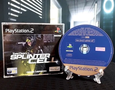 Tom Clancy's Splinter Cell PS2 Prerelease Demo Version Game [PAL Tested] Stealth - Image 1 of 4