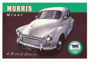 Postal Morris Minor Automóviles Clásicos Británicos Coche Sin Usar Como Nuevo - Imagen 1 de 1