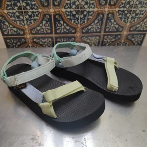 TEVA Sandals Women's Size 5/EU37 Universal Slide Pastel Shoes with Straps - Picture 1 of 14