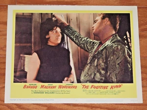 THE FUGITIVE KIND Marlon Brando - Joanne Woodward - 1960 Lobby Card #2 - Picture 1 of 1