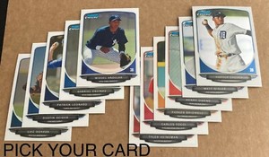 2013 BOWMAN CHROME PROSPECTS baseball card RC Rookie ⚾ YOU PICK FROM LIST ⚾ MLB