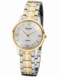 Elegante Regent GM-1624 bicolor Damenuhr MADE IN GERMANY UVP* 158,00 EUR - Picture 1 of 3