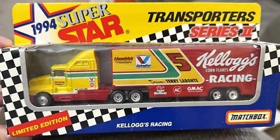 NASCAR #5 Terry Labonte Matchbox 1994 Super Star Transporters Diecast 1/87 Foto 1 de 2