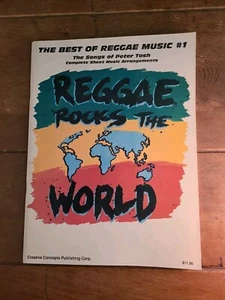Reggae Rocks The World The Songs of Peter Tosh Music Book New (2339-2-3-4-5-6) - Imagen 1 de 7