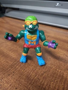 TMNT Teenage Mutant Ninja Turtles Actionfigur Skateboarding Michaelangelo 1991 - Bild 1 von 4