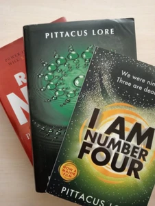3 x Pittacus Lore Books I Am Number Four, The Power of Six, and The Rise of Nine - Picture 1 of 21