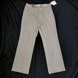 Liz Claiborne AUDRA Grey straight leg dress pants size 10 - Picture 1 of 4