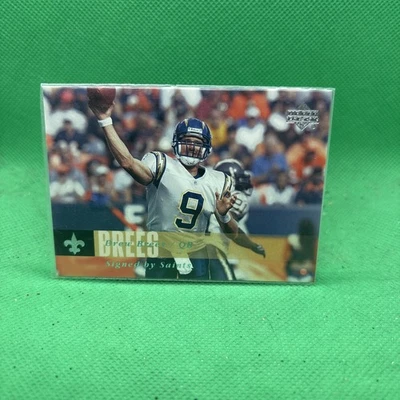 2006 Upper Deck - Drew Brees SD Chargers “Signed By Saints” #120 - Image 1 of 2