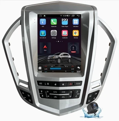 Android 14 Car Stereo Radio for Cadillac SRX 2009-2012 GPS Navigation with DSP i - Image 1 of 4