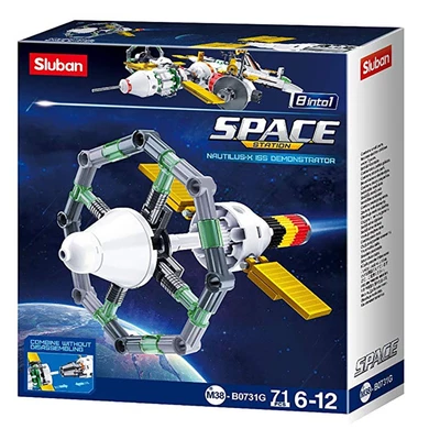 Space NautilusX ISS Demonstrator Building Brick Kit (71 pcs) - Image 1 of 3