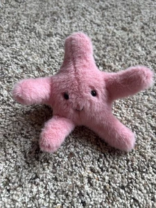 Neu Neu ohne Etikett Jellycat Plüschtier rosa Seestern Plüschtier Stofftier Stofftier - Bild 1 von 5