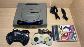 READ INFO - Sega Saturn Japanese Grey Console