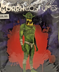 Morphsuits Men's Jaw Dropper Costume, Orc Green, X-Large - Foto 1 di 2