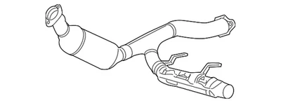 正品福特 2009 - 2014 年福特 - 催化转换器 9L1Z-5E212-B — 第 1/4 张图片