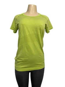 Lululemon Damenoberteil Lucid Limette Run Swiftly Tech Kurzarmshirt Größe 10 - Bild 1 von 10
