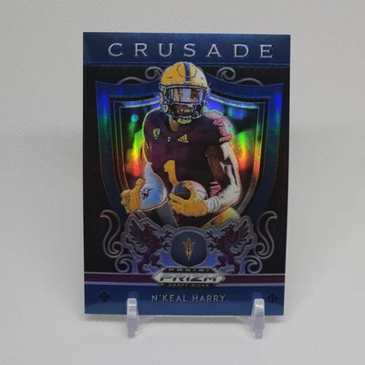 N'Keal Harry "Crusade" Blue Prizm 2019 Panini Prizm Draft Picks #8 ASU - Image 1 of 2