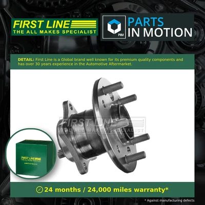 Wheel Bearing Kit fits LEXUS ES300 3.0 Rear Right 01 to 06 1MZ-FE Firstline New - Image 1 of 4