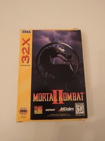 Mortal Kombat 2 Sega 32X Boxed with Manual Tested and Working
