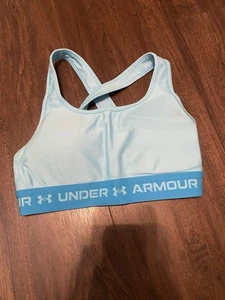 Under Armour Women's Cross-Back Mid Bra Size Small - Picture 1 of 3