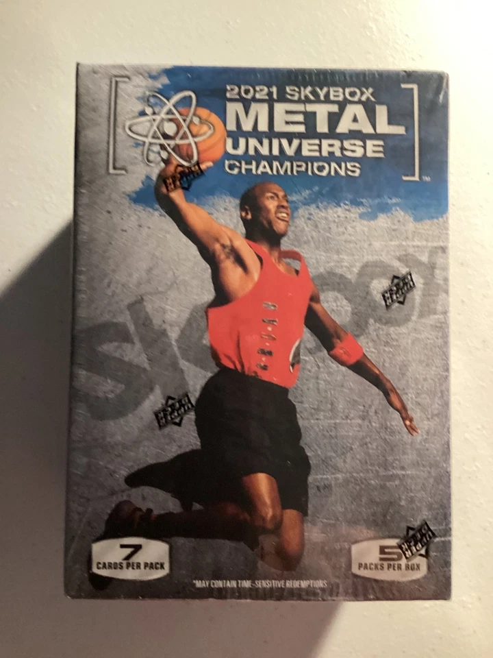 Upper Deck 2021 Skybox Metal Universe Champions Blaster Box - 35 Cards - Image 1 of 1