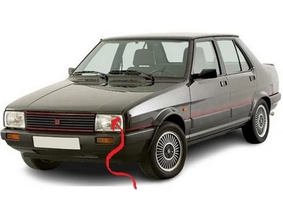 Seat Malaga LI Headlight Genuine Front Left 96044500 1984-1993 - Image 1 of 4