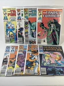 Transformers #20-#28 All Newsstands Marvel Comics used 1980's - Picture 1 of 24