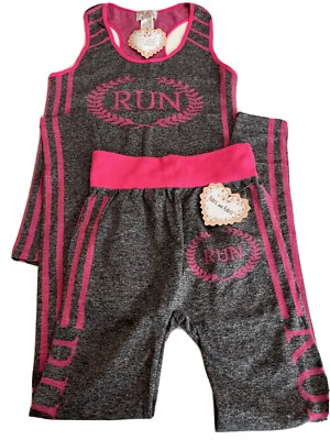 Conjunto de 2 piezas Fitness Yoga Set Deporte Gimnasio Entrenamiento Leggings y Top Deportivo Talla Única Foto 1 de 4