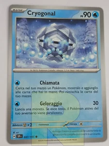 Cryogonal ® Scintille Folgoranti 047/191 ® Comune ® Pokemon ® Italiano - Picture 1 of 1