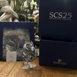 Swarovski Crystal 2012 SCS 25 Dragon Jubilee Edition 1096752 In Box W/ Coa - Picture 1 of 12