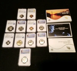 2019S 11 coin proof set Certified by NGC ▪ complete set ~ first release ~ lot A - Picture 1 of 6