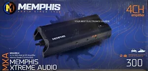 NUOVO amplificatore marino compatto 4 canali Memphis Audio MXA300.4 - Foto 1 di 1
