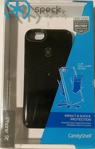 Speck CandyShell iPhone 5c Case Black/Slate Gray SPK-A2645 Sealed NEW - Picture 1 of 1