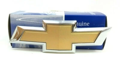 Chevrolet Trax Blazer gravata borboleta grade dianteira emblema cromado dourado novo OEM 42353809 - Imagem 1 de 4