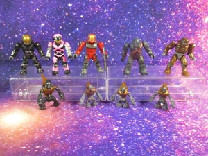 Halo MEGA Construx Bloks Spartan Covenant Brute Grunt Pink Red Black FIGURE LOT - Picture 1 of 6