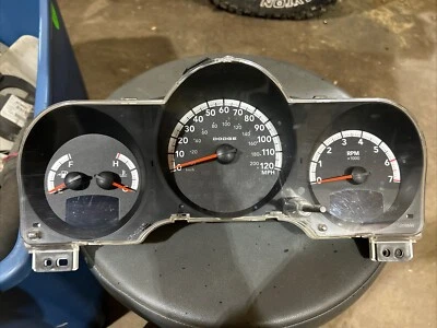 Dodge Nitro 2008 velocímetro cuadro de instrumentos Speedo millas sin usar 05172367AA Foto 1 de 4