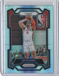 SETH LUNDY NBA Hawks 2023-24 Panini Prizm Hyper RC #138 Card - Afbeelding 1 van 2