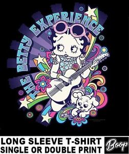 The Betty Boop Experience Psychedelic Girl Power Pudgy Cartoon Character T-shirt