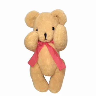 Juguetes de peluche articulados de colección Deans Childsplay oso de peluche dorado 12" Foto 1 de 4