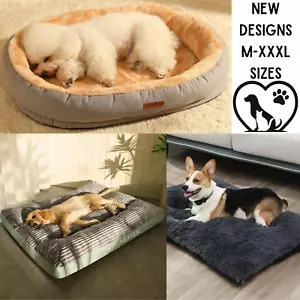 More details for dog bed soft comfortable cashion bed orthopedic memory foam dog beds large