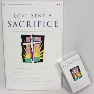 Easter Song Book w/ Cassette Tape #09357 Love Sent A Sacrifice - Davis, Hartley, - Picture 1 of 6