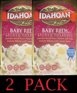 2x Idahoan BABY REDS With Skins & Creamy Butter Mashed Potatoes 4.1 oz - 2 PACK - Picture 1 of 3