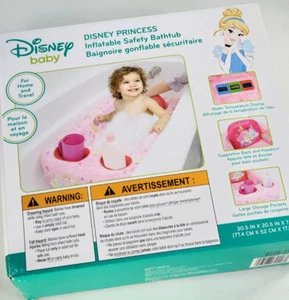 Disney Baby Princess Inflatable Safety Bathtub with Water Temperature Display - Picture 1 of 1