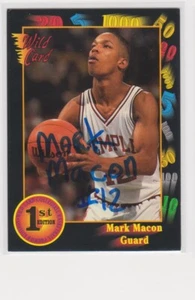 MARK MACON TEMPLE UNIVERSITY   AUTOGRAPHED CARD THROUGH THE MAIL - Picture 1 of 1