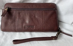 Duluth Trading braune Lifetime Leder Geldbörse Kalbsleder Clutch Damen - Bild 1 von 12