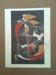 HANS ERNI (NACIONES UNIDAS) WFUNA ARTE GRÁFICO - 1993 - "PAZ" - Imagen 1 de 4