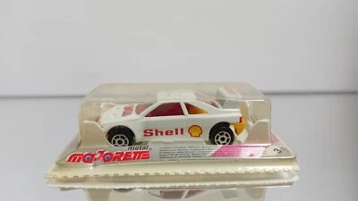 Majorette Peugeot 405 T16 Le Moutard Shell Firestone in Box errore di fabbric... - Immagine 1 di 4