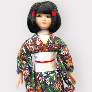 Vintage Christmas Around the World Sachiko Kimono Japan - Picture 1 of 16