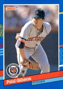 1991 Donruss #353 Paul Gibson - Detroit Tigers - Picture 1 of 2
