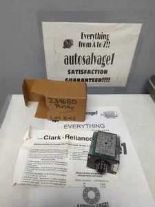 CLARK RELIANCE,ECID-24,RELAY 120 VAC NOS - Picture 1 of 5